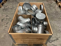 Partij luchtkanaal hulpstukken - afbeelding 1 van  3