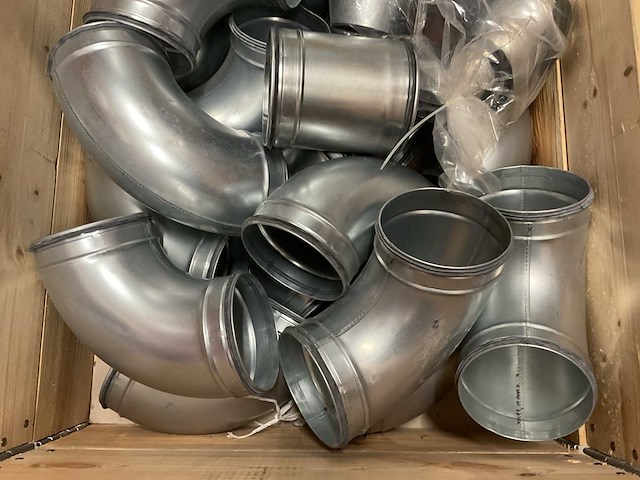 Partij luchtkanaal hulpstukken - afbeelding 2 van  3