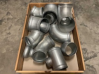 Partij luchtkanaal hulpstukken - afbeelding 1 van  3