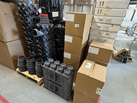 Partij luchtverdeelkast en toebehoren, 200 serie, grijs - afbeelding 4 van  11