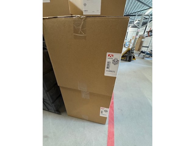 Partij luchtverdeelkast en toebehoren, 200 serie, grijs - afbeelding 5 van  11