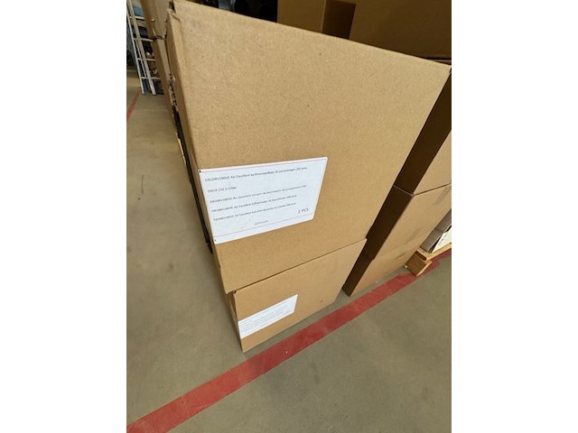 Partij luchtverdeelkast en toebehoren, 200 serie, grijs - afbeelding 6 van  11