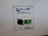 Partij luidsprekers, ecler, 2x arqis208wh luidspreker, 1x arqissb6twh sub - afbeelding 3 van  5