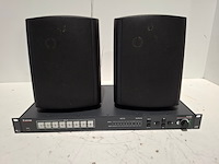 Partij luidsprekers, videoswitcher, audac, extron, lx503, in1608 - afbeelding 1 van  7