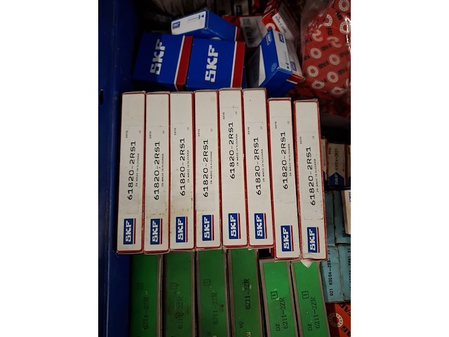Partij machine onderdelen en toebehoren o.a. skf, omron - afbeelding 3 van  17