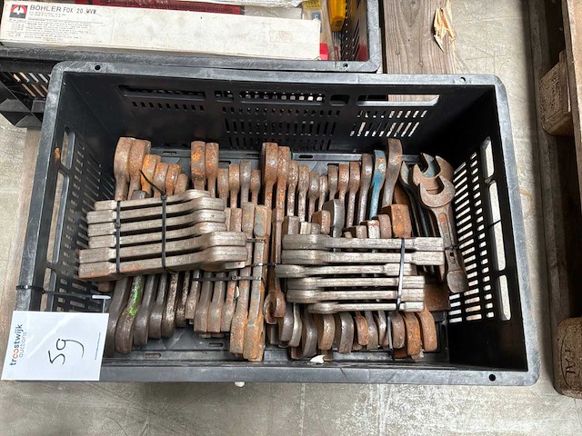 Partij machine steeksleutels - afbeelding 1 van  4