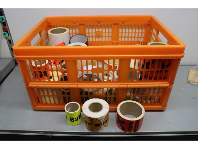 Partij magazijn stickers divers - afbeelding 9 van  11