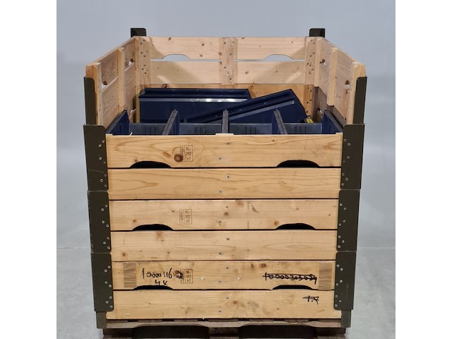 Partij magazijnbakken, o.a. schoeller - afbeelding 1 van  6