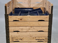 Partij magazijnbakken, o.a. schoeller