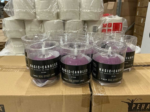 Partij magic candles by peha met timer (227x) - afbeelding 1 van  7