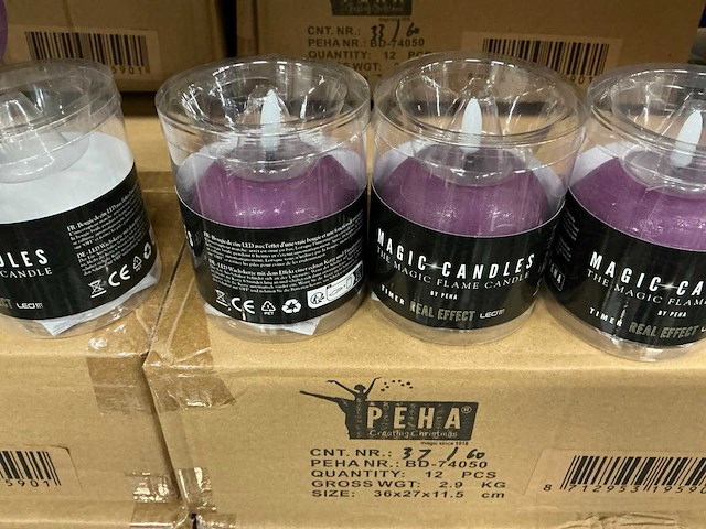 Partij magic candles by peha waskaarsen (192x) - afbeelding 3 van  6