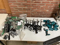 Partij makita / hitachi / hikoki accu boormachine bodyonderdelen en accessoires