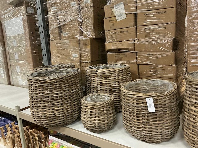 Partij manden (6x) - afbeelding 3 van  4