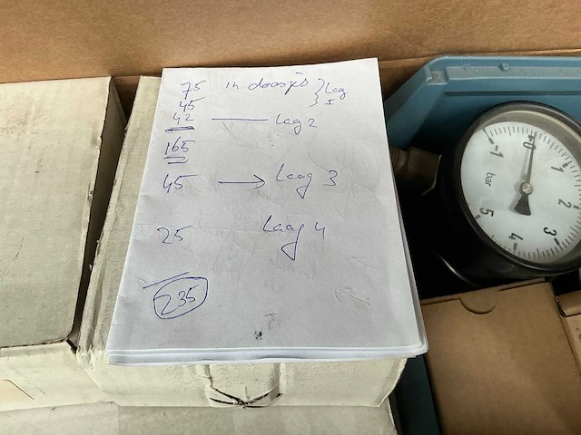 Partij manometers (235x) - afbeelding 23 van  36