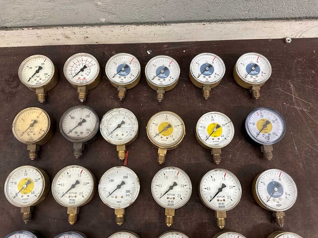 Partij manometers (29x) - afbeelding 6 van  7