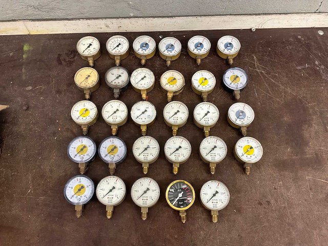 Partij manometers (29x) - afbeelding 7 van  7