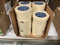 Partij masking tape 19mm/50m (94x) - afbeelding 1 van  3