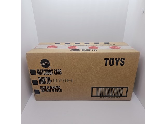 Partij matchbox cars - 48 stuks - fedex express delivery busjes - afbeelding 2 van  3