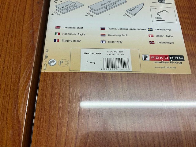 Partij maxiboard wandplanken 120x23x3. 6cm (102x) - afbeelding 3 van  3