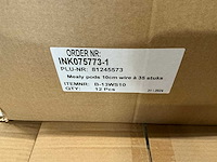 Partij mealy pods 10cm wire (4200x) - afbeelding 1 van  2