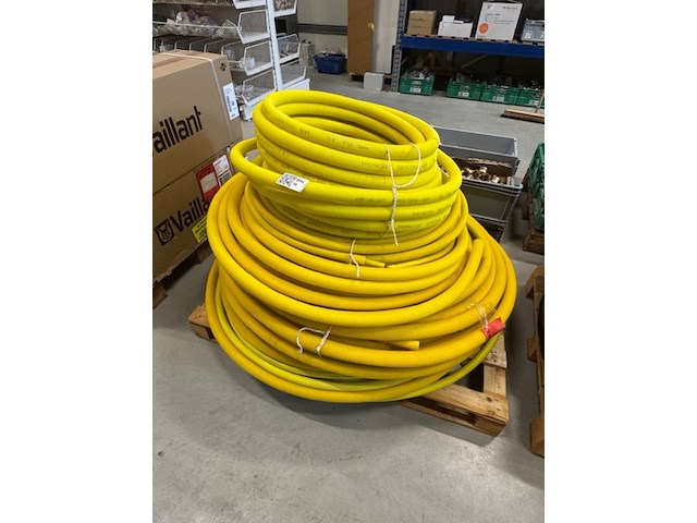 Partij meerlagenbuis o.a.: henco, gastec, geel - afbeelding 2 van  4