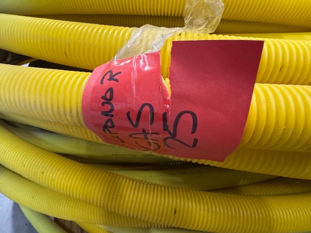 Partij meerlagenbuis o.a.: henco, gastec, geel - afbeelding 3 van  4