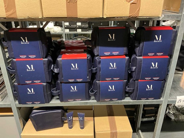 Partij mense toilettasjes met shampoo&showergel 75ml (136x) - afbeelding 2 van  4