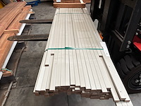 Partij meranti opdeklatten volhout ral7044 60 mu - afbeelding 1 van  4