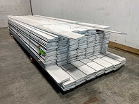 Partij meranti rabat mes- en groef wit gegrond - 305-365x14,2x1,8 cm - afbeelding 5 van  8