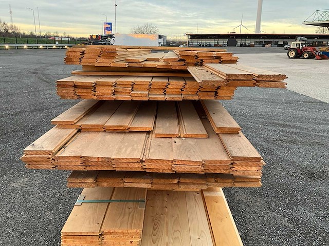 Partij mes en groef planken - afbeelding 2 van  10