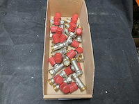 Partij messing afsluiters - afbeelding 1 van  2