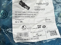 Partij messing koppelingen en fittingen w.o. multitubo, rbm - afbeelding 7 van  8