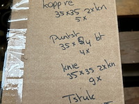 Partij messing koppelingen en fittingen - afbeelding 5 van  9