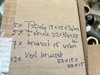 Partij messing koppelingen en fittingen - afbeelding 7 van  9