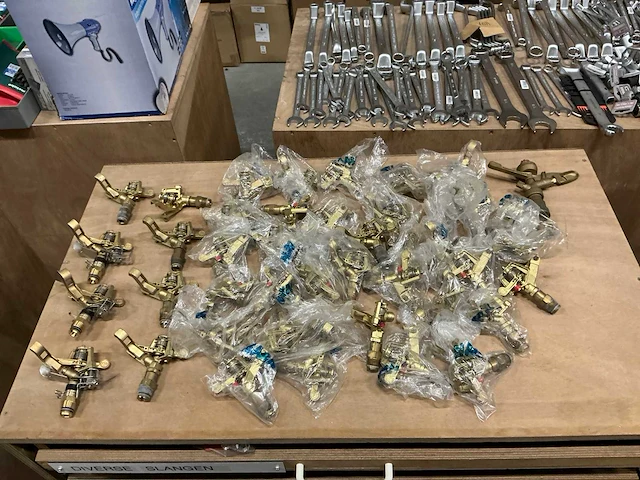Partij messing sectorsproeiers (42x) - afbeelding 1 van  7