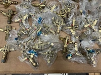 Partij messing sectorsproeiers (42x) - afbeelding 5 van  7