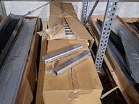 Partij metaal, aluminium en kunststof profielen - afbeelding 3 van  40
