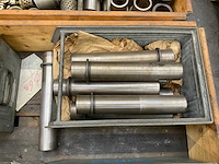 Partij metaalvoorraden; inclusief 2x palletbox; - afbeelding 8 van  13