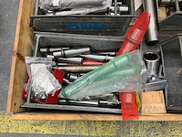 Partij metaalvoorraden; inclusief 2x palletbox; - afbeelding 10 van  13