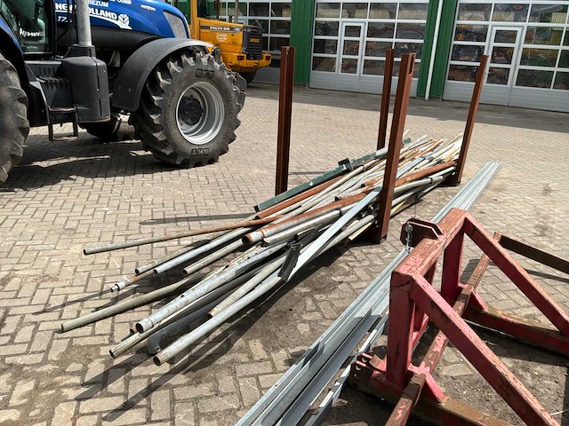 Partij metalen buizen - afbeelding 3 van  4