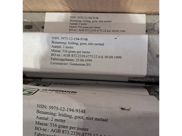 Partij metalen goten en deuren - afbeelding 4 van  6