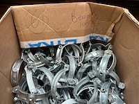 Partij metalen pijpbeugels - afbeelding 2 van  5