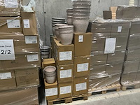 Partij metalen potten - afbeelding 2 van  6