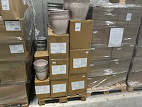 Partij metalen potten - afbeelding 5 van  6