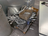 Partij metalen profielen en halffabricaten - afbeelding 9 van  19