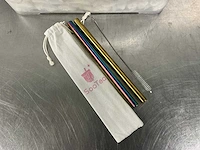 Partij metalen rietjes ø 1 cm - afbeelding 3 van  5