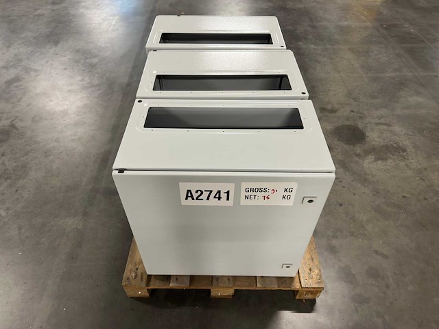 Partij metalen schakelkasten (3x) - afbeelding 1 van  5