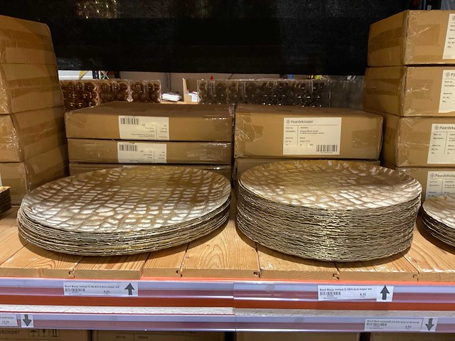 Partij metalen schalen - afbeelding 6 van  10