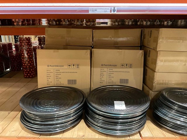 Partij metalen schalen - afbeelding 8 van  10