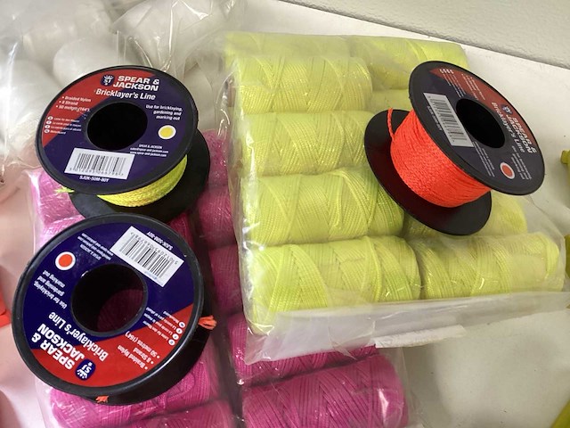Partij metselkoorden met blokjes diverse bouw - afbeelding 4 van  7